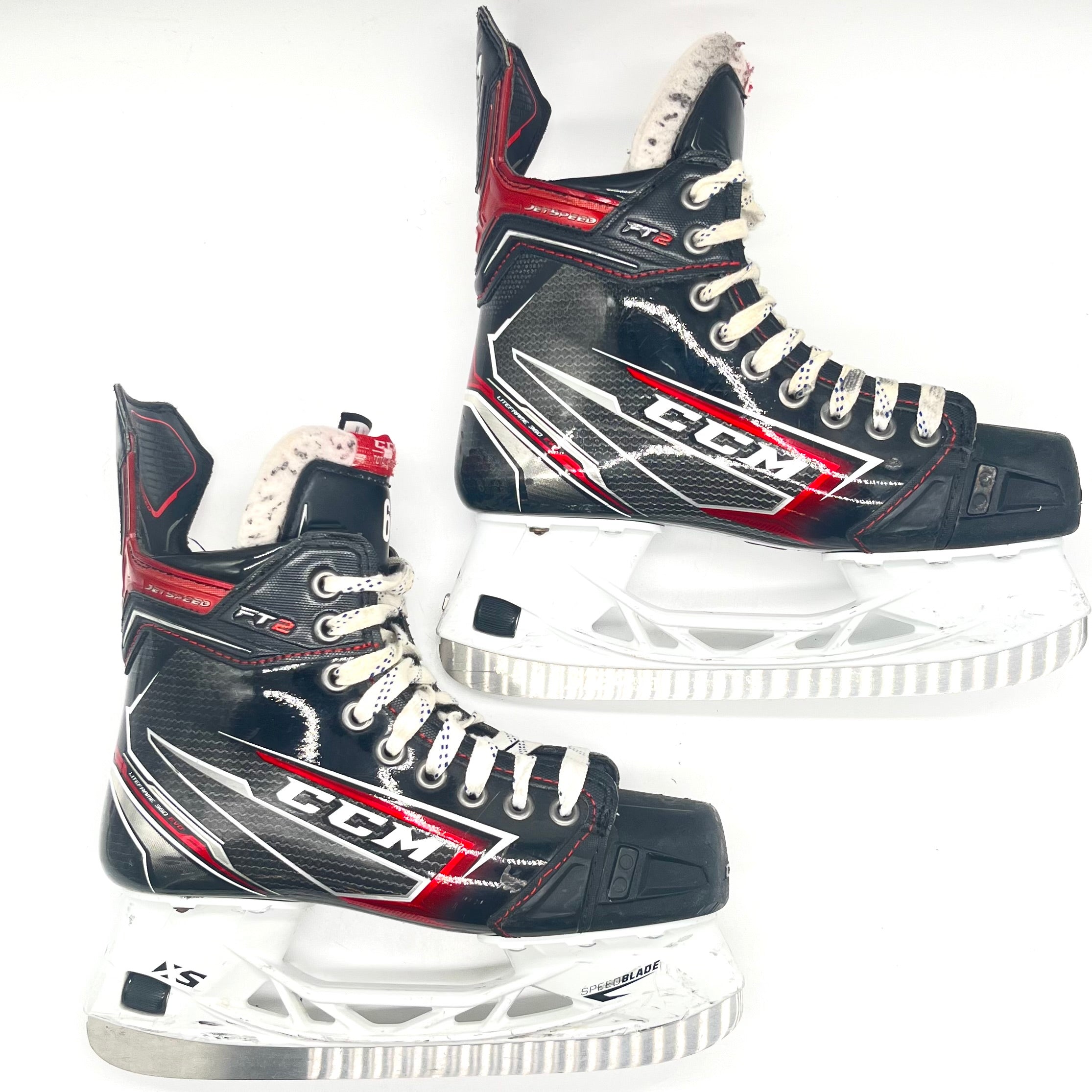CCM Jetspeed FT2 - Patins de hockey Pro Stock d'occasion - Taille 4